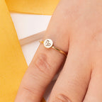 Anel Signo - Capricórnio em ouro 18k