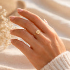 Anel Signo - Libra em ouro 18K