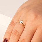 Anel Signo - Peixes em ouro 18k