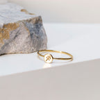 Anel Signo - Sagitário em ouro 18k