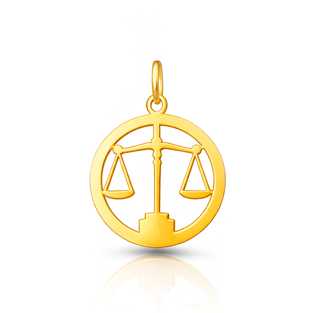 Pingente Profissões - Direito em Ouro 18k