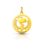Pingente Profissões - Farmácia em Ouro 18k