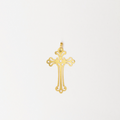 Pingente Religioso - Cruz vazada em Ouro 18k