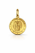 Pingente Religioso - São Miguel Arcanjo em Ouro 18k