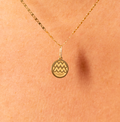 Pingente Signo - Aquário  em ouro 18k