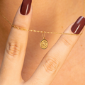 Pingente Signo - Câncer em ouro 18k