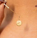 Pingente Signo - Sagitário em ouro 18k